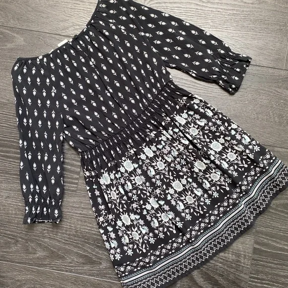 Girls Long Sleeve Gap Dress - Picture 5 of 6